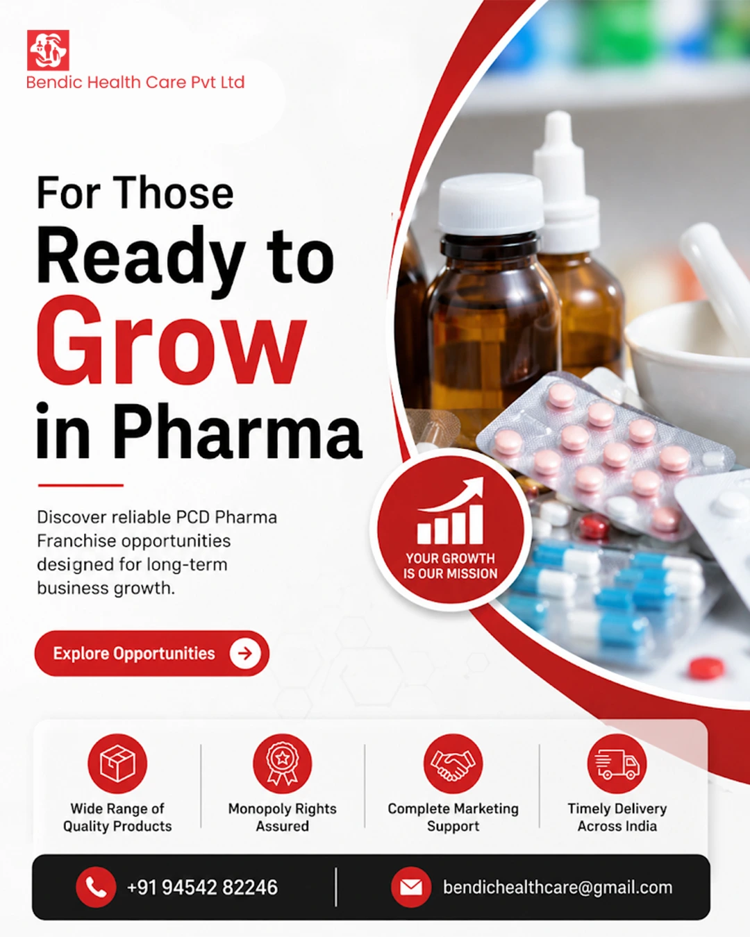 PCD Pharma Company in Panchkula